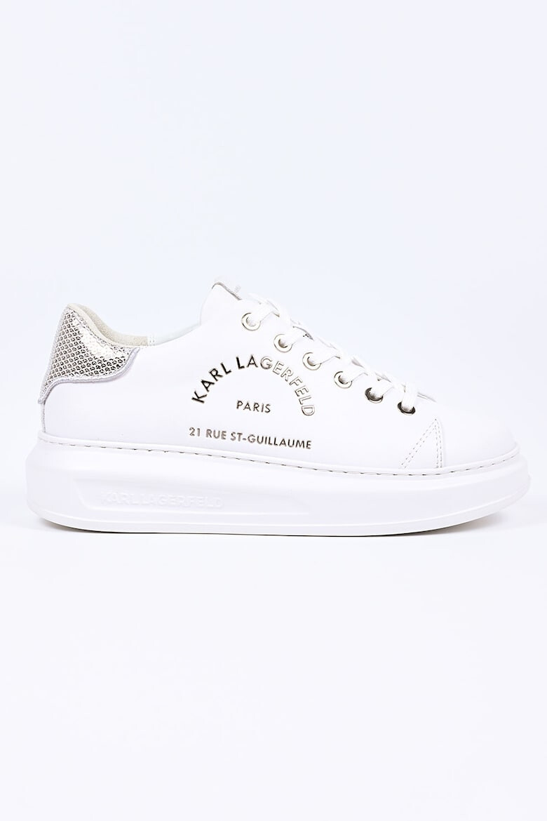 Karl Lagerfeld Pantofi sport din piele cu logo - Pled.ro