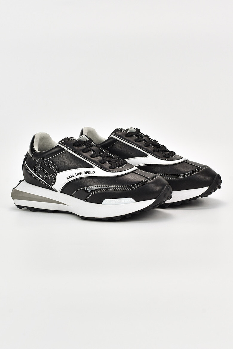 Karl Lagerfeld Pantofi sport din piele cu model colorblock - Pled.ro