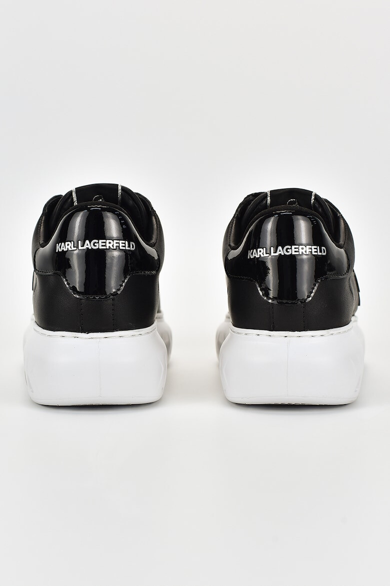 Karl Lagerfeld Pantofi sport din piele cu talpa flatform - Pled.ro