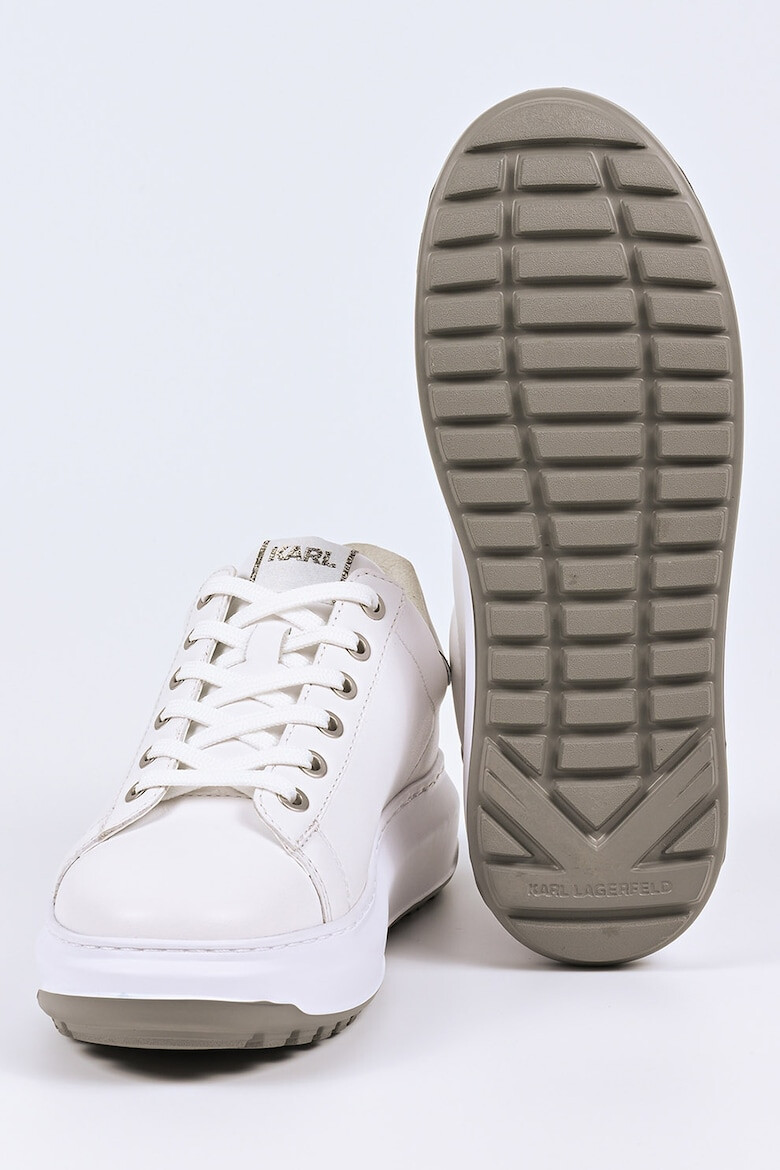 Karl Lagerfeld Pantofi sport din piele cu talpa wedge - Pled.ro