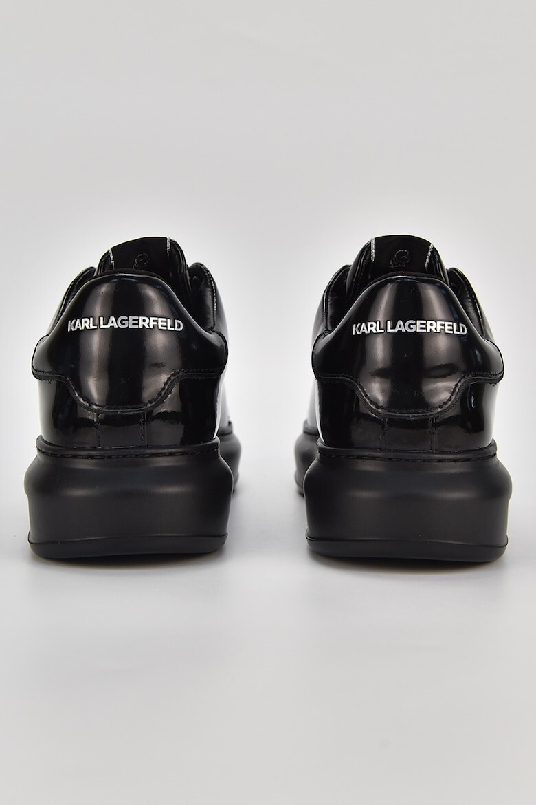 Karl Lagerfeld Pantofi sport din piele lacuita cu detaliu logo - Pled.ro