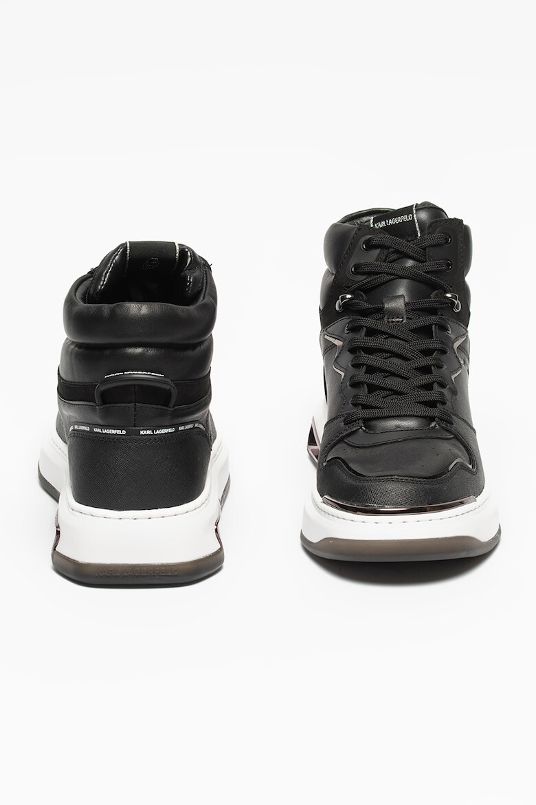 Karl Lagerfeld Pantofi sport mid-high cu garnituri de piele Elektro - Pled.ro