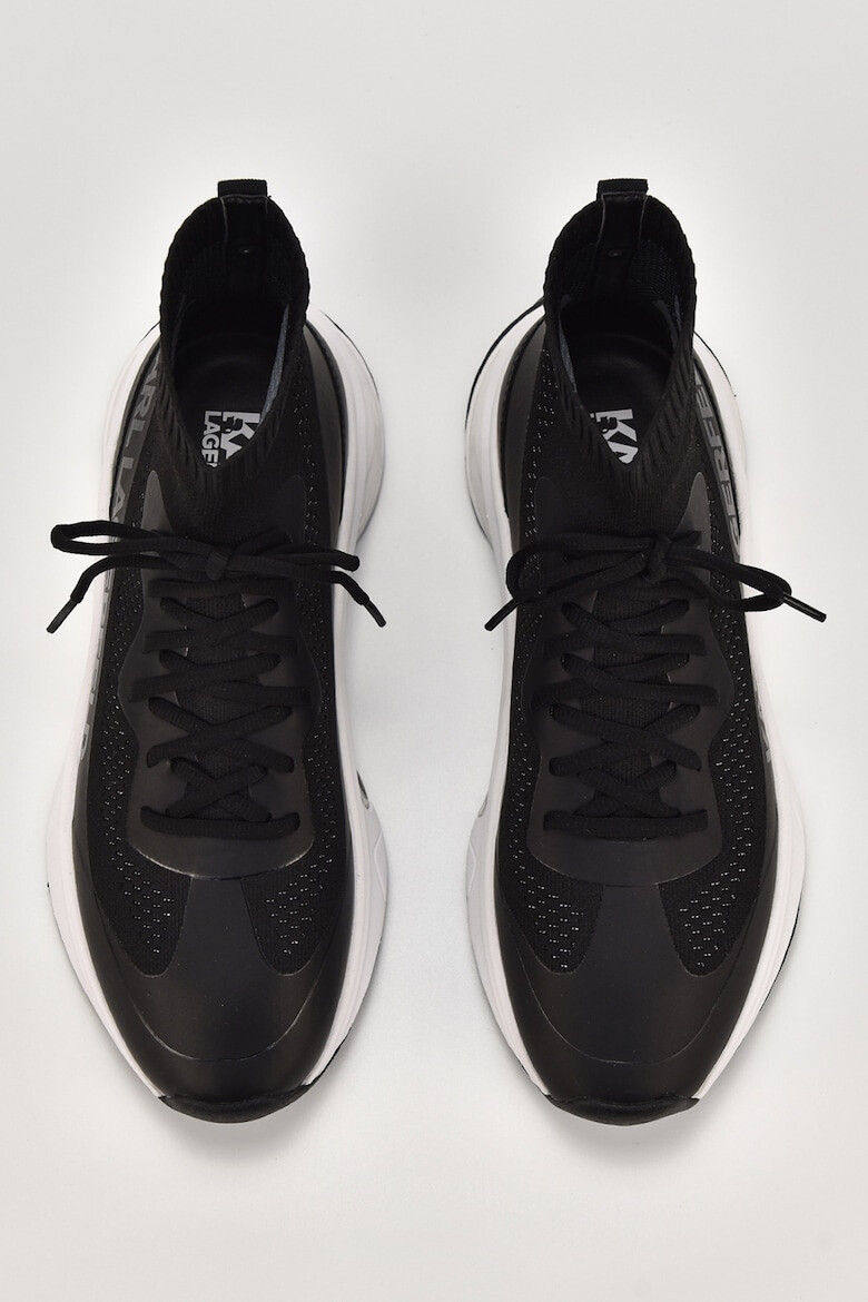 Karl Lagerfeld Pantofi sport mid-high cu parte superioara din material textil - Pled.ro