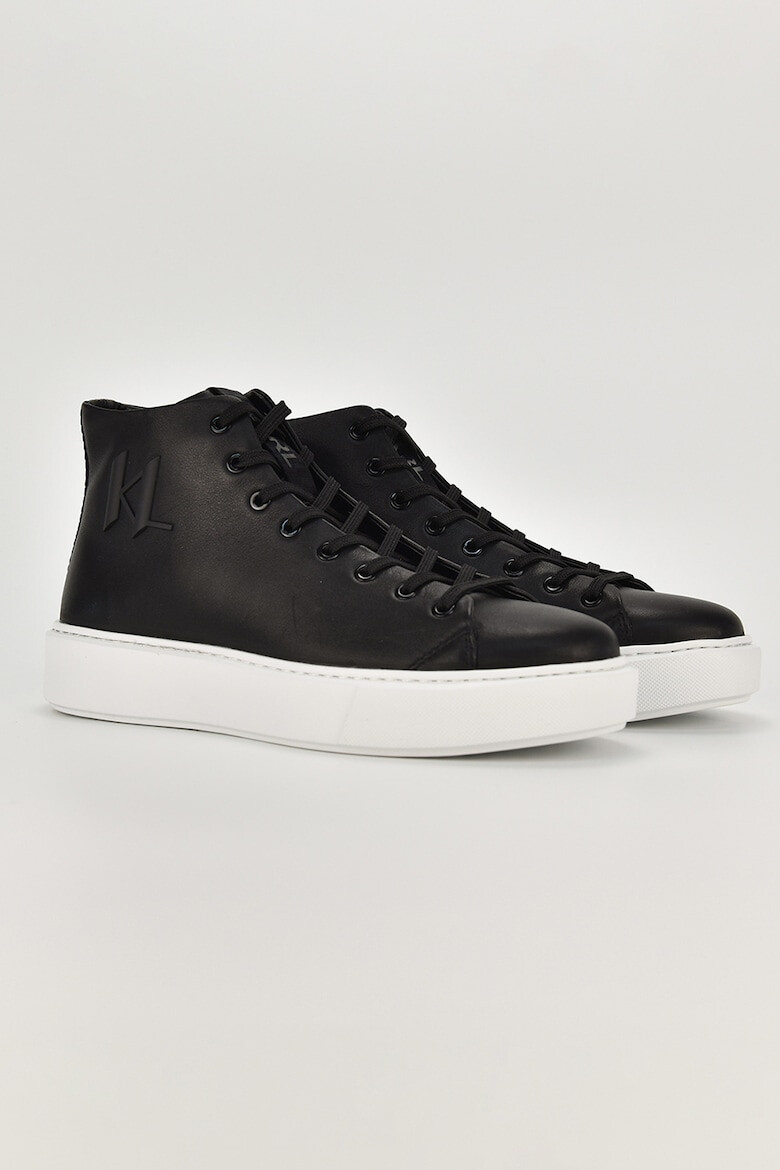 Karl Lagerfeld Pantofi sport mid-high de piele - Pled.ro