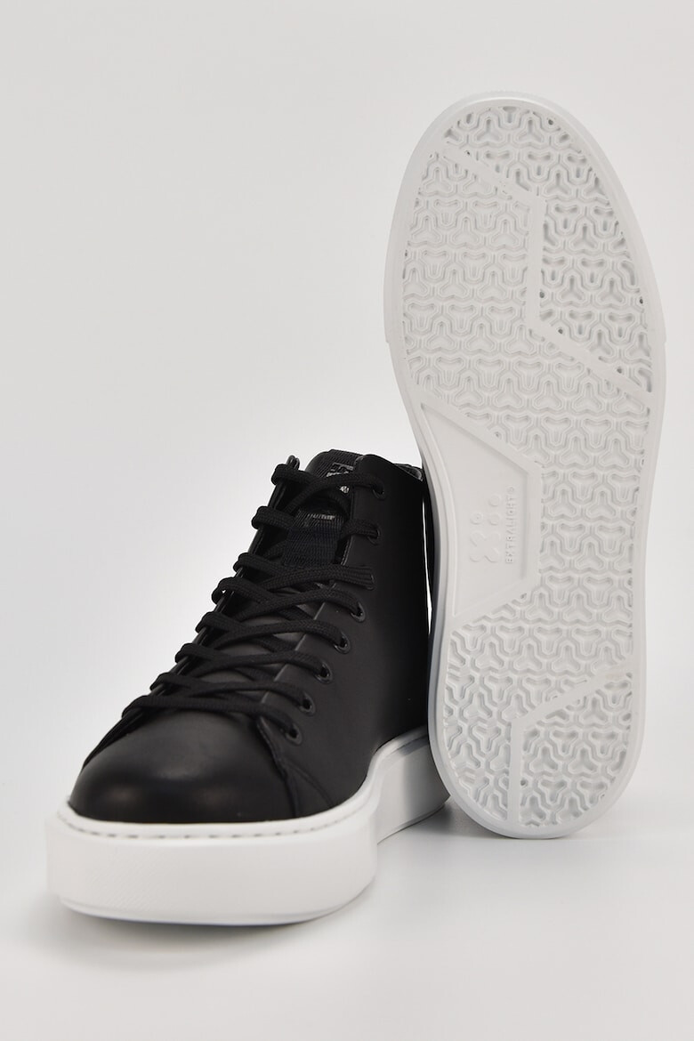 Karl Lagerfeld Pantofi sport mid-high de piele - Pled.ro