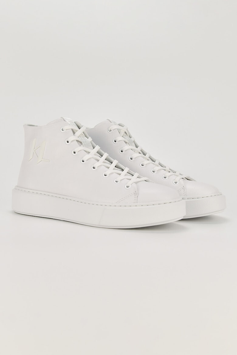 Karl Lagerfeld Pantofi sport mid-high de piele - Pled.ro