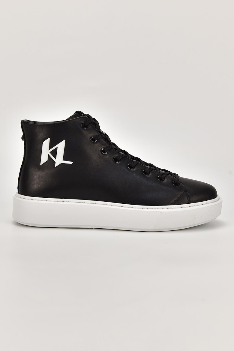 Karl Lagerfeld Pantofi sport mid-high de piele - Pled.ro