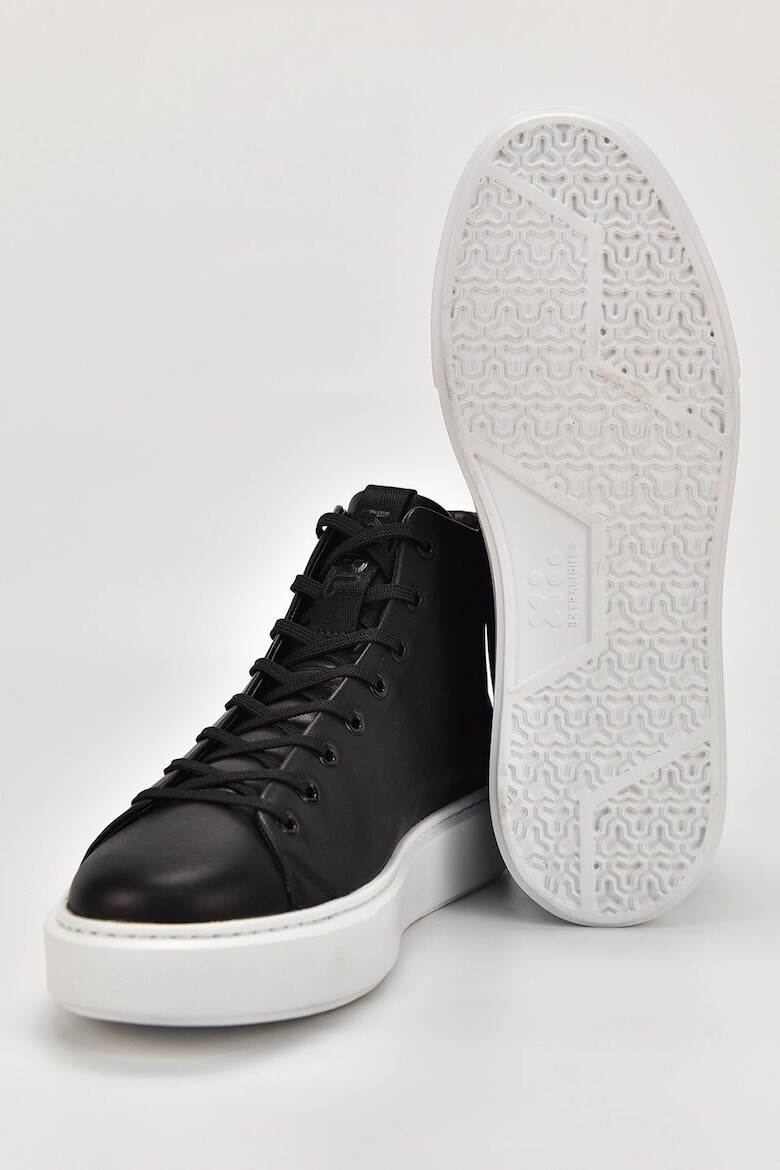 Karl Lagerfeld Pantofi sport mid-high de piele - Pled.ro