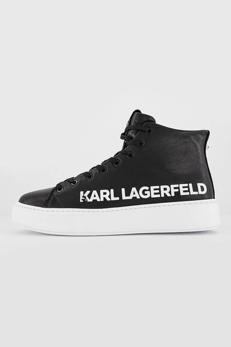 Karl Lagerfeld Pantofi sport mid-high de piele Maxi Kup - Pled.ro