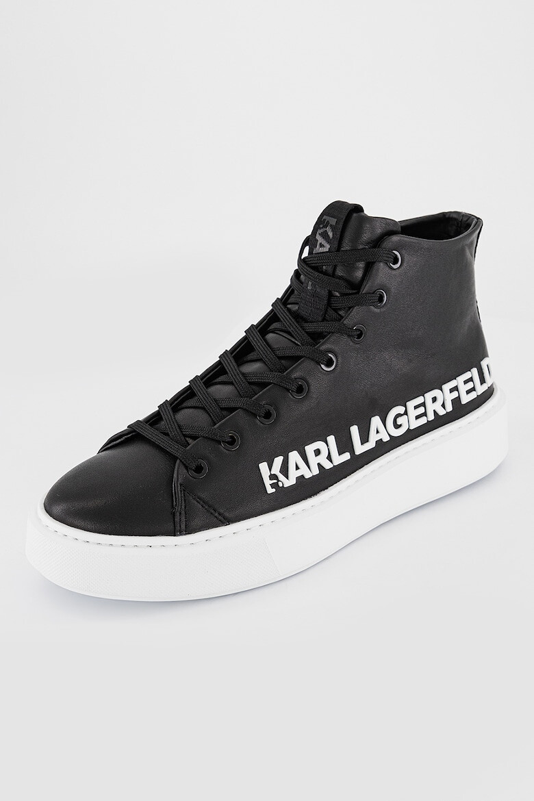 Karl Lagerfeld Pantofi sport mid-high de piele Maxi Kup - Pled.ro