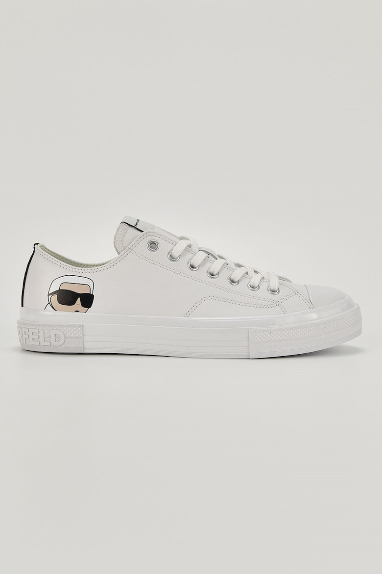 Karl Lagerfeld Pantofi sport uni de piele - Pled.ro