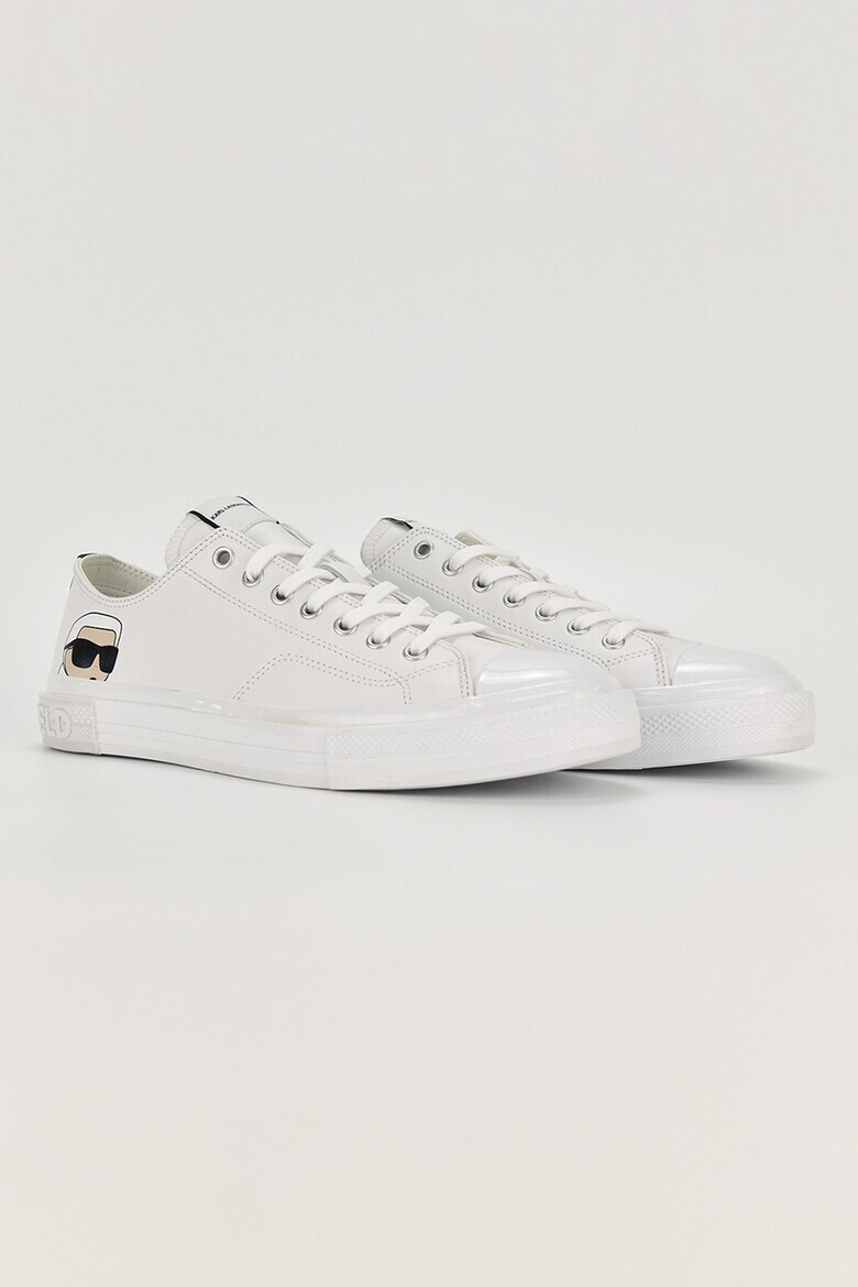 Karl Lagerfeld Pantofi sport uni de piele - Pled.ro