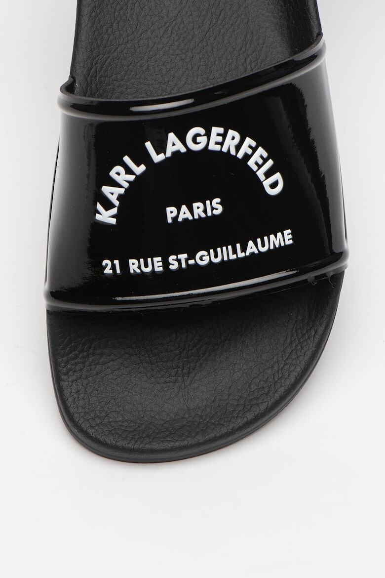 Karl Lagerfeld Papuci cu aspect lacuit Kondo - Pled.ro