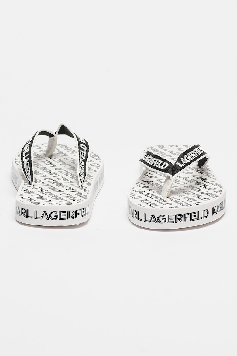 Karl Lagerfeld Papuci flip-flop cu model logo Kosta - Pled.ro