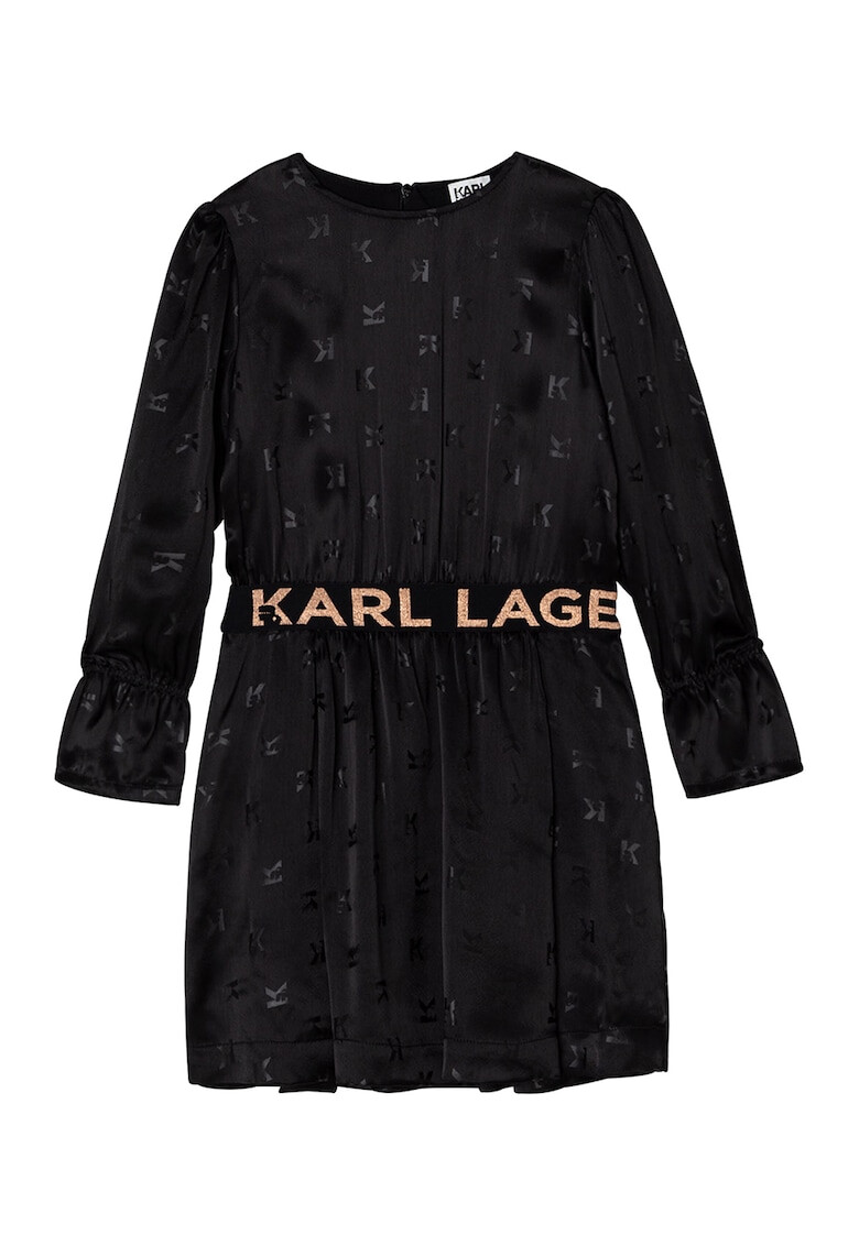 Karl Lagerfeld Rochie cu banda logo in talie - Pled.ro