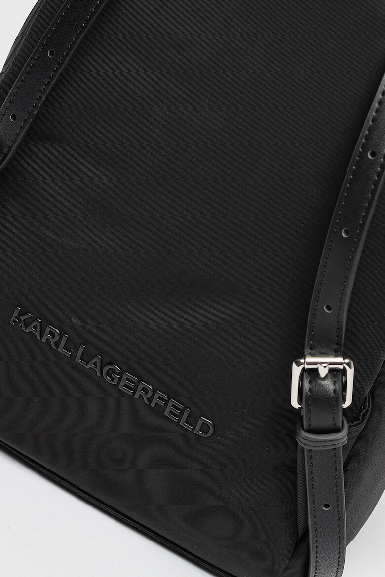 Karl Lagerfeld Rucsac cu imprimeu logo si fermoar K/Ikonik 2.0 - Pled.ro