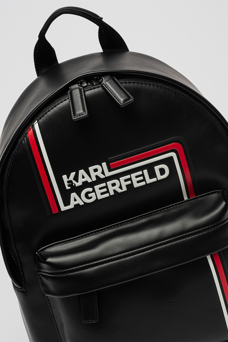 Karl Lagerfeld Rucsac de piele ecologica cu logo K/Essential - Pled.ro