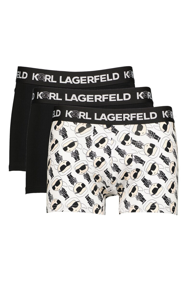 Karl Lagerfeld Set de boxeri Ikonik - 3 perechi - Pled.ro