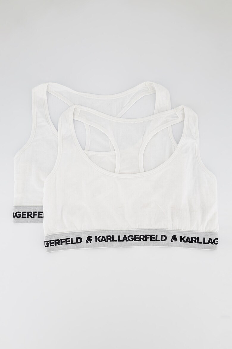 Karl Lagerfeld Set de bustiere din amestec de lyocell - 2 piese - Pled.ro