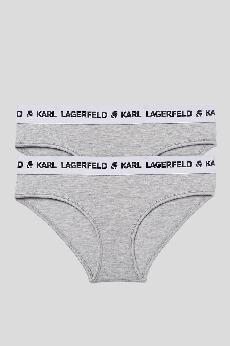 Karl Lagerfeld Set de chiloti din amestec de lyocell - 2 perechi - Pled.ro