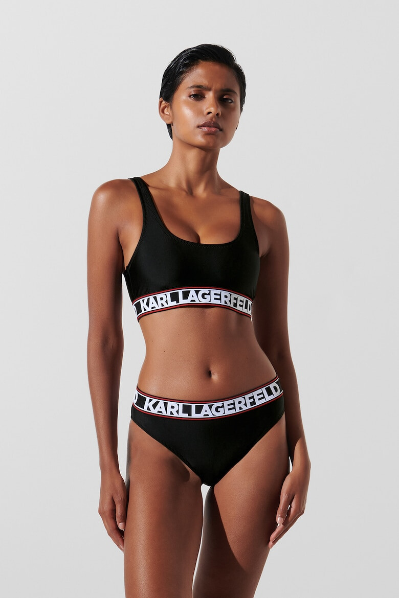 Karl Lagerfeld Slip cu banda logo - Pled.ro