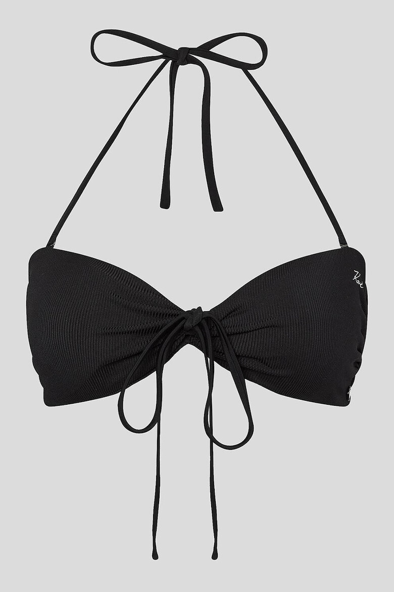 Karl Lagerfeld Sutien de baie striat - Pled.ro