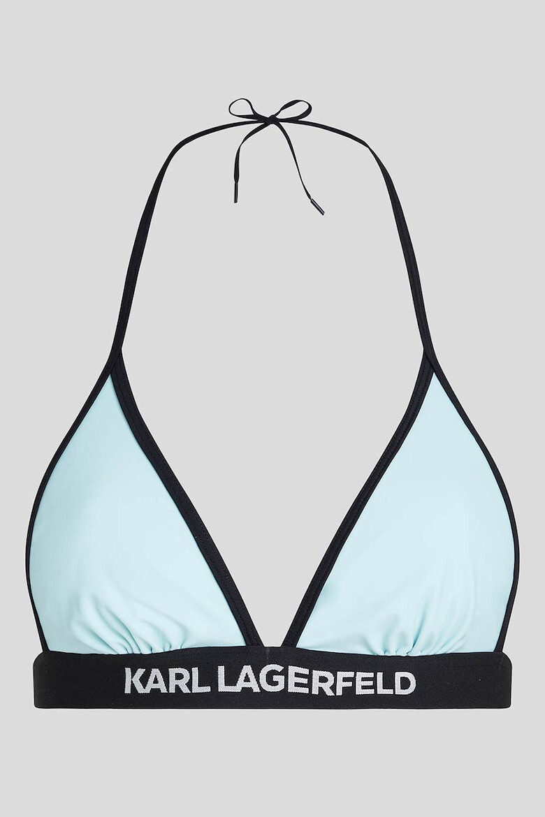 Karl Lagerfeld Sutien triunghiular uni - Pled.ro