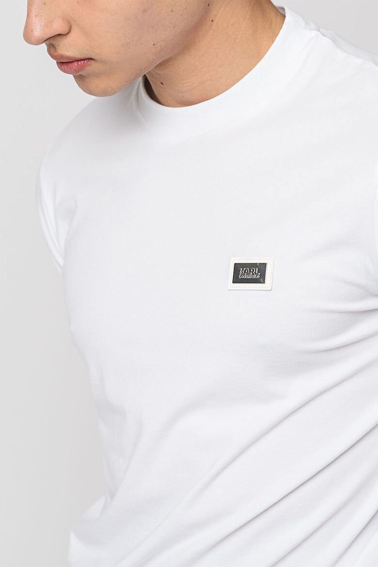 Karl Lagerfeld Tricou cu aplicatie logo - Pled.ro