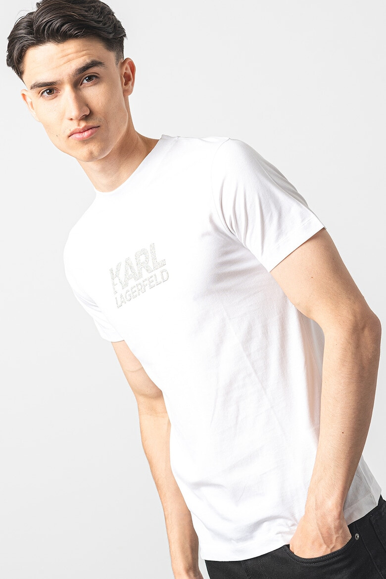 Karl Lagerfeld Tricou cu imprimeu logo - Pled.ro