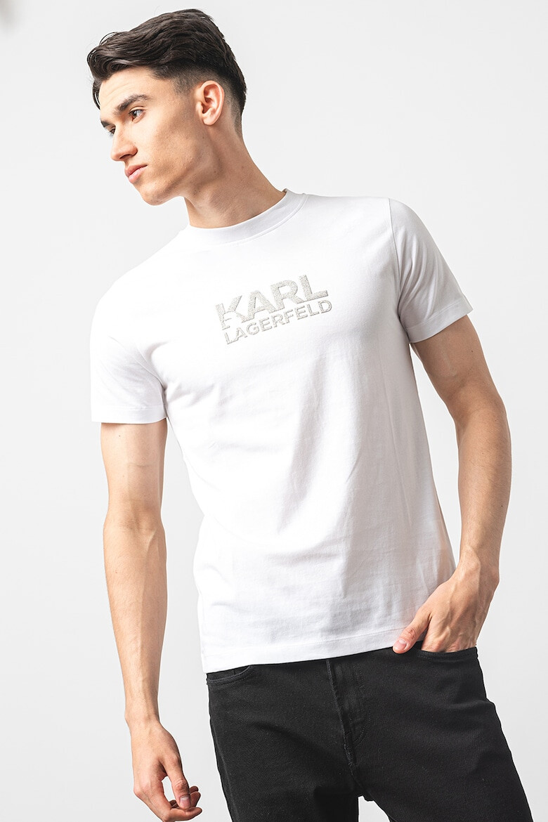 Karl Lagerfeld Tricou cu imprimeu logo - Pled.ro