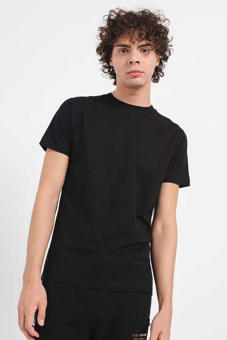 Karl Lagerfeld Tricou cu logo cu strasuri - Pled.ro