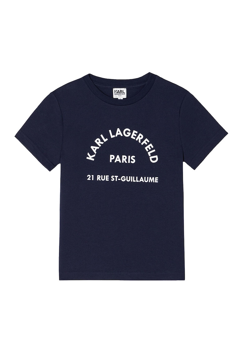 Karl Lagerfeld Tricou cu logo si imprimeu text - Pled.ro