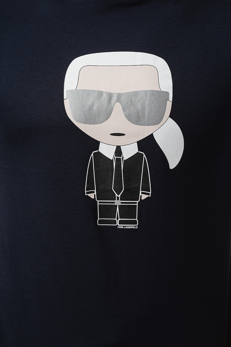 Karl Lagerfeld Tricou de bumbac cu imprimeu Karl - Pled.ro