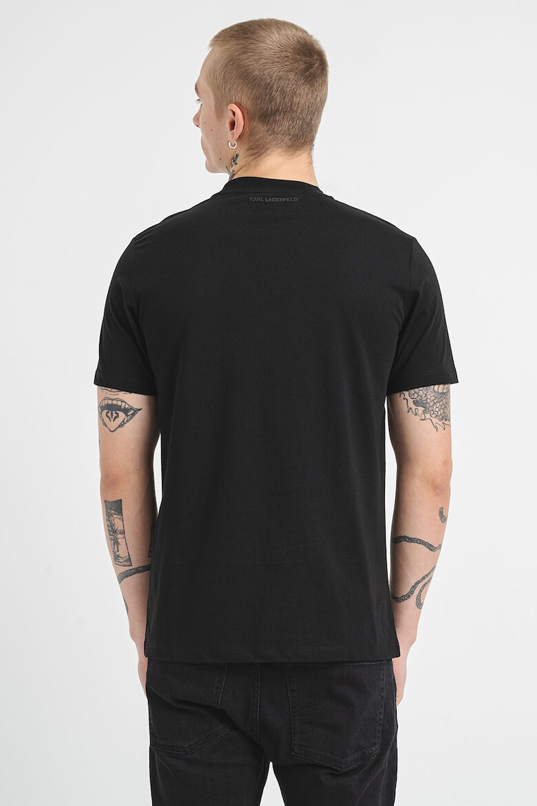 Karl Lagerfeld Tricou de bumbac cu logo brodat - Pled.ro