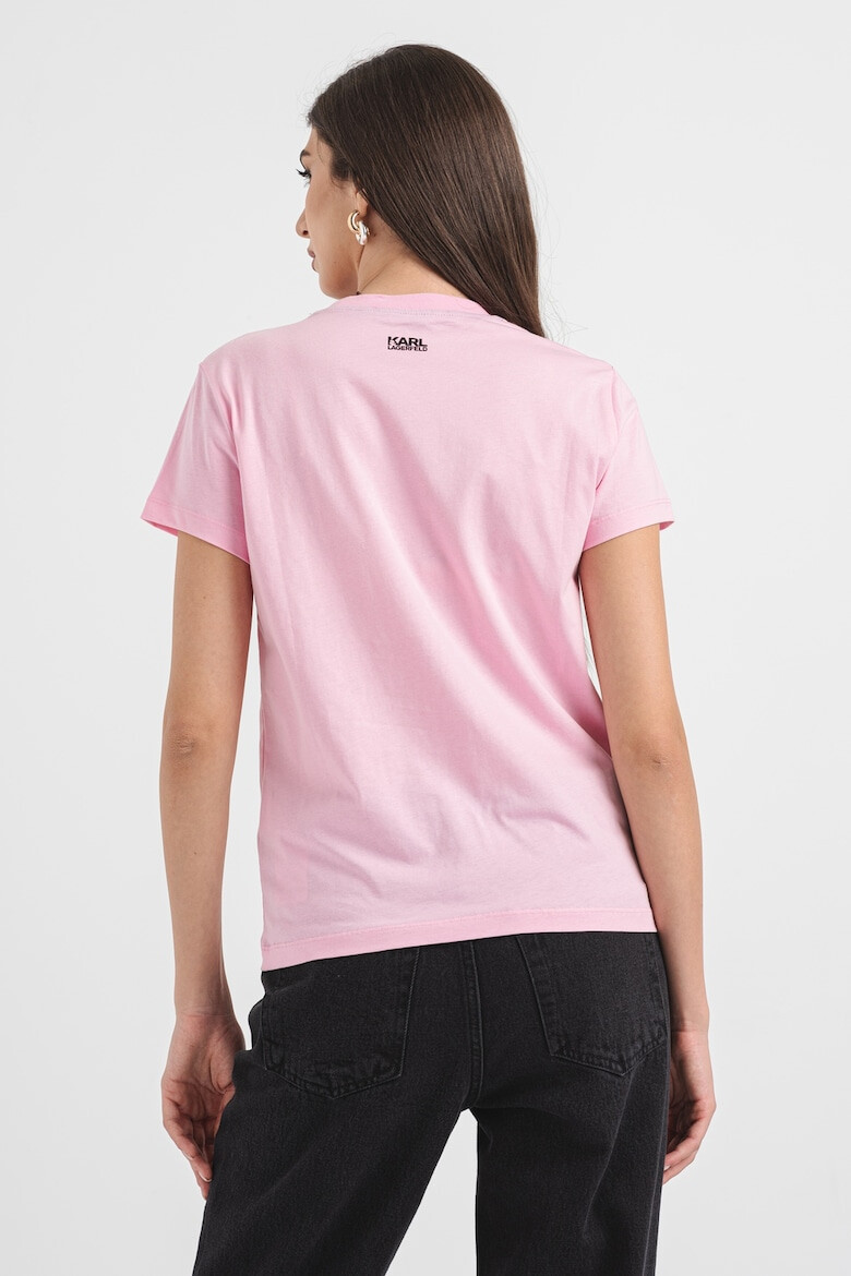 Karl Lagerfeld Tricou de bumbac organic cu logo - Pled.ro