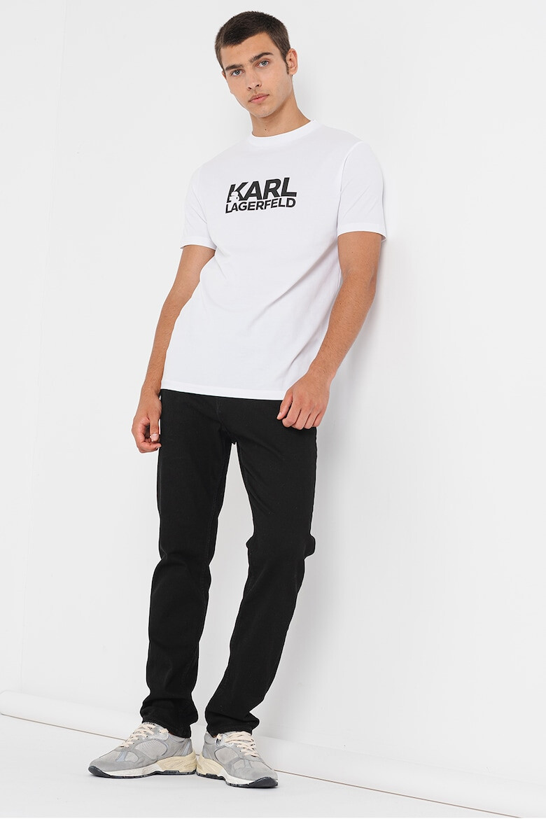 Karl Lagerfeld Tricou din amestec de bumbac cu logo - Pled.ro