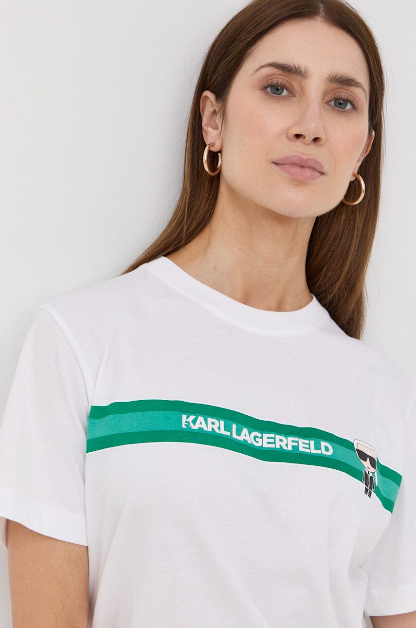 Karl Lagerfeld Tricou din bumbac - Pled.ro