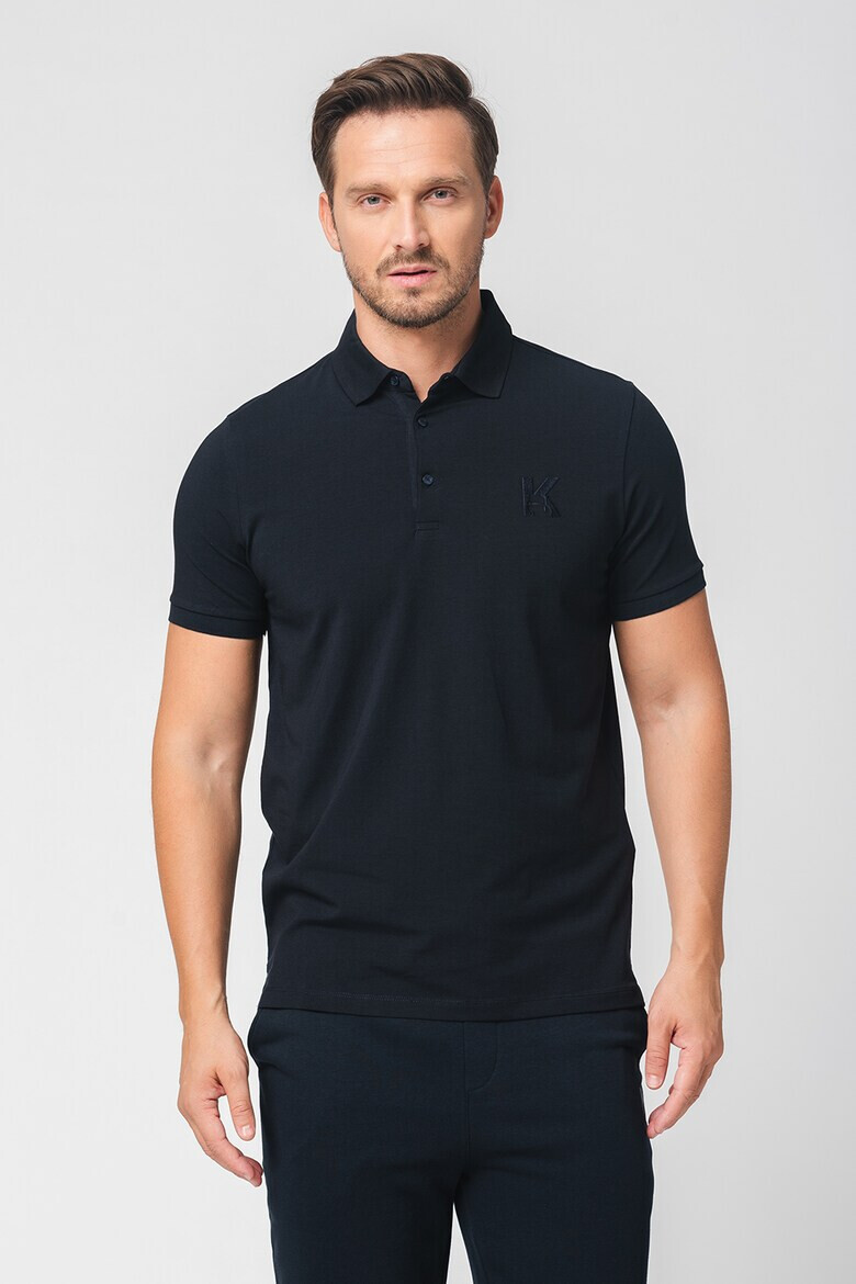 Karl Lagerfeld Tricou polo cu logo brodat - Pled.ro