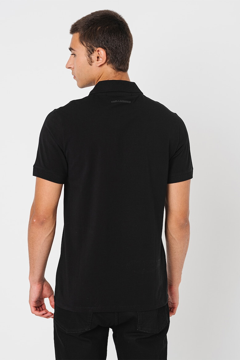 Karl Lagerfeld Tricou polo cu logo discret - Pled.ro