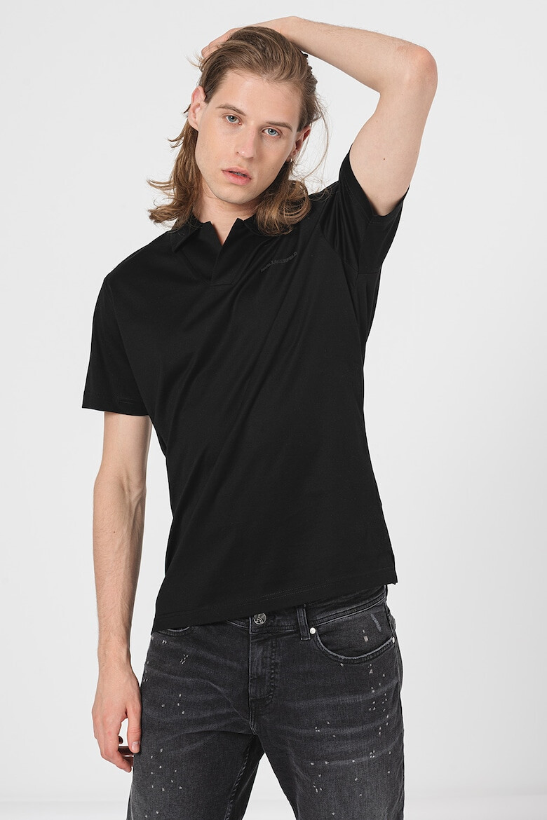 Karl Lagerfeld Tricou polo din bumbac - Pled.ro