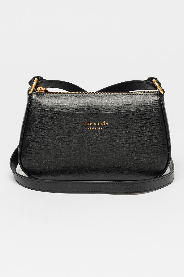 KATE SPADE Geanta crossbody de piele saffiano Bleecker - Pled.ro