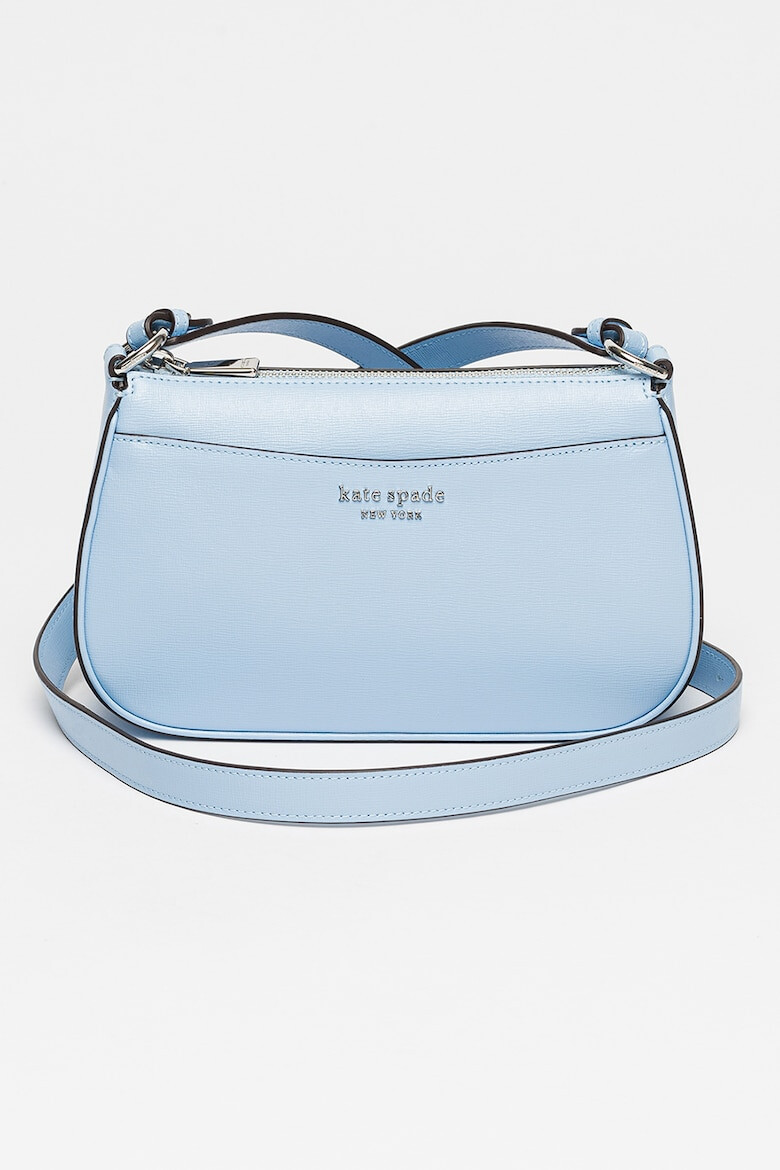 KATE SPADE Geanta crossbody de piele saffiano Bleecker - Pled.ro