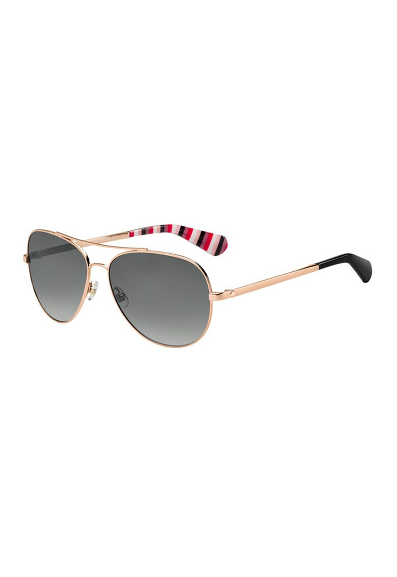 KATE SPADE Ochelari de soare aviator polarizati cu rame metalice Avaline - Pled.ro