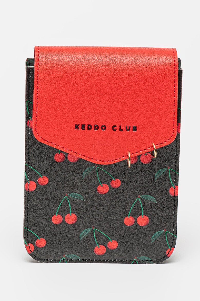 KEDDO Geanta crossbody de piele ecologica cu clapa - Pled.ro