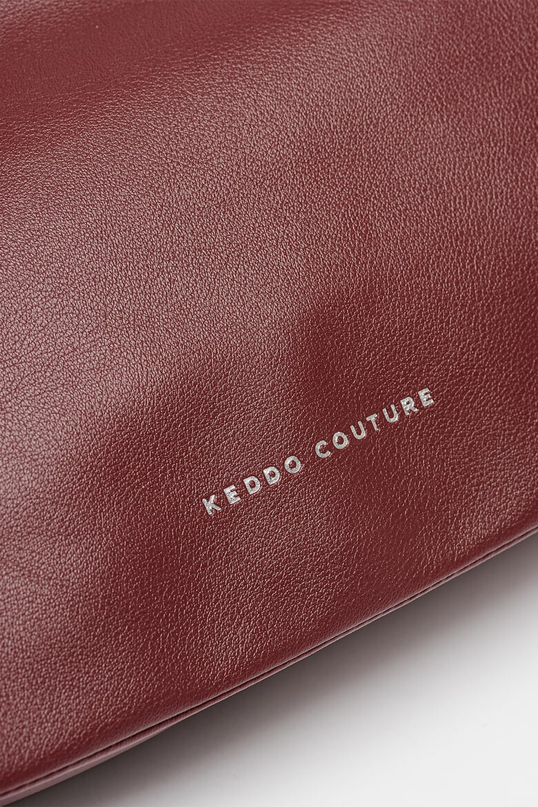 KEDDO Geanta crossbody de piele ecologica cu clapa - Pled.ro