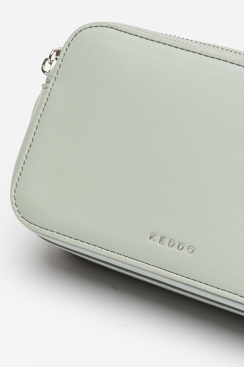 KEDDO Genta crossbody de piele ecologica cu fermoar - Pled.ro