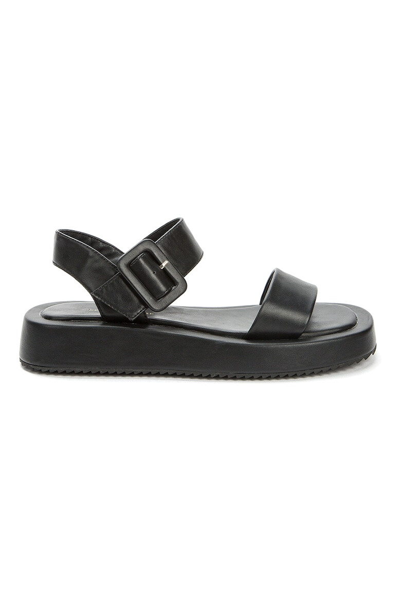 KEDDO Sandale wedge de piele ecologica - Pled.ro