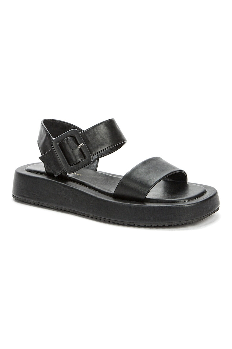 KEDDO Sandale wedge de piele ecologica - Pled.ro