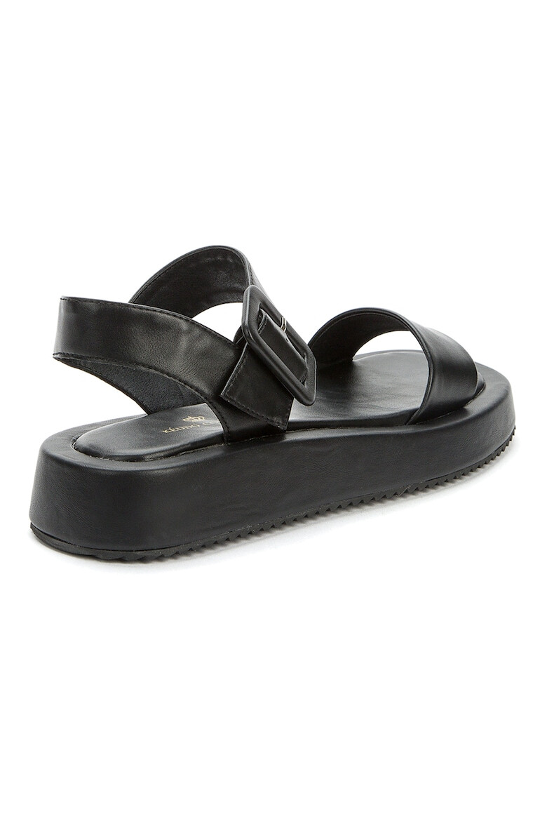 KEDDO Sandale wedge de piele ecologica - Pled.ro