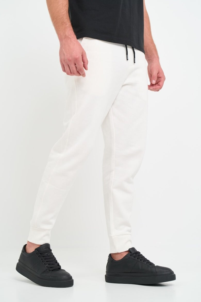 Kenvelo Pantaloni sport barbat cu buzunare Alb - Pled.ro